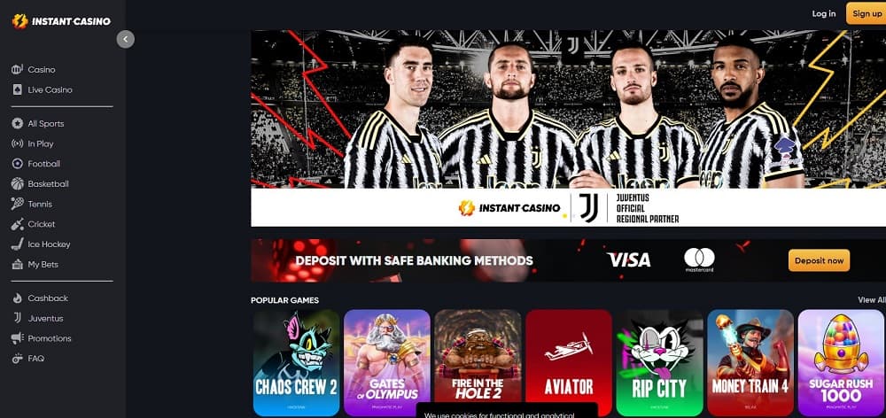nstant Casino – best online casino site Singapore with fast crypto payouts and secure gameplay in 2025